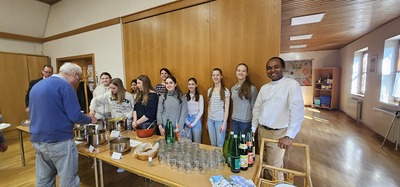 Fastensuppenessen mit den Firmkanditat:innen