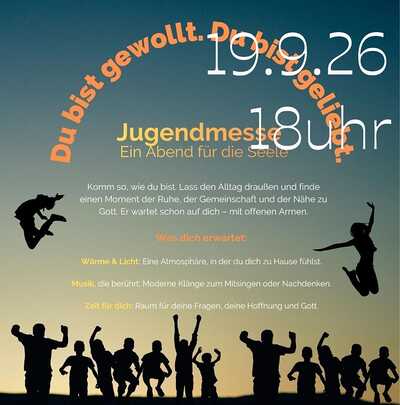 Jugendmesse am 20. Juni 2026