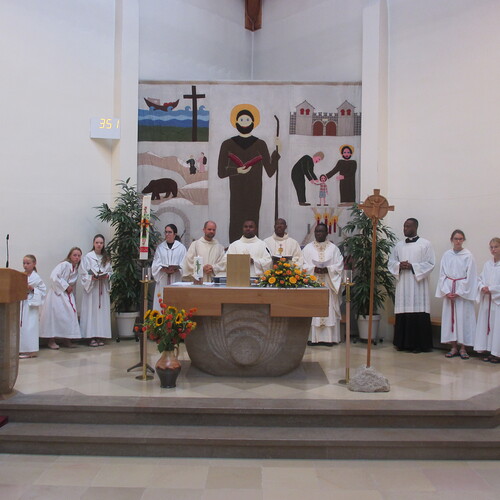 Pater Pius feiert sein 10-jähriges Priesterjubiläum
