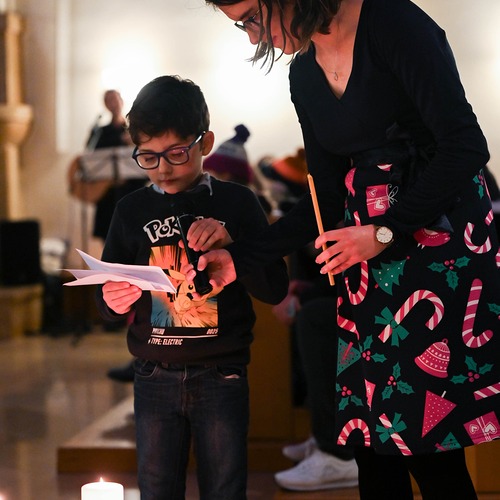 Mit den Augen der Kinder Weihnachten feiern in St. Severin