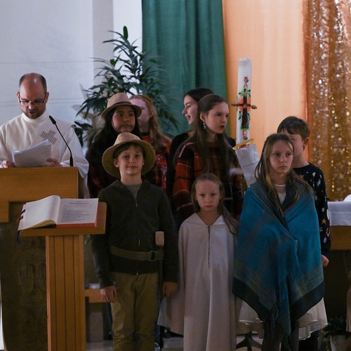 Mit den Augen der Kinder Weihnachten feiern in St. Severin