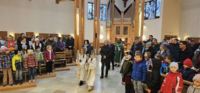 Familienmesse zur Vorbereitung auf die Erstkommunion