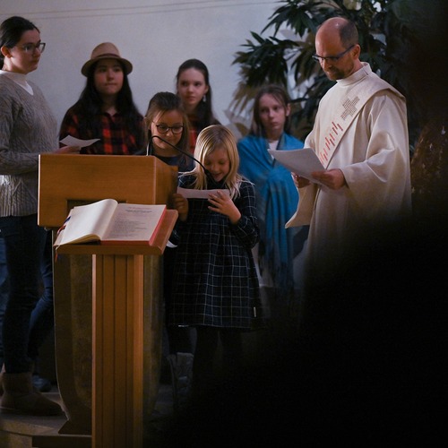 Mit den Augen der Kinder Weihnachten feiern in St. Severin