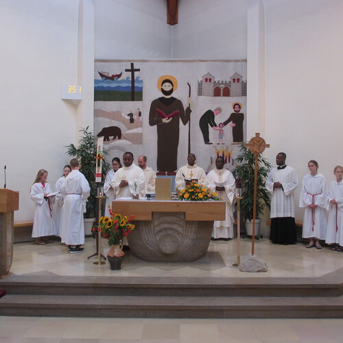 Pater Pius feiert sein 10-jähriges Priesterjubiläum