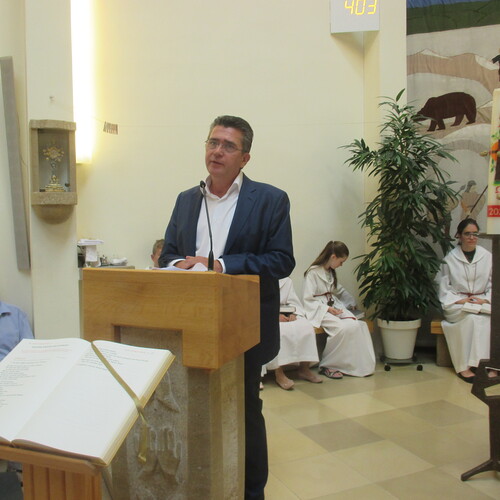 Pater Pius feiert sein 10-jähriges Priesterjubiläum