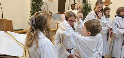 Christkönig und Ministrant:innen-Aufnahme