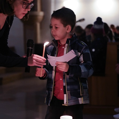 Mit den Augen der Kinder Weihnachten feiern in St. Severin