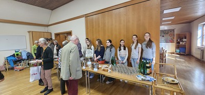 Fastensuppenessen mit den Firmkanditat:innen