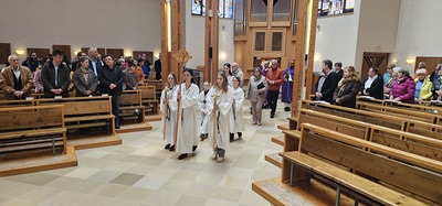 Fastensuppenessen mit den Firmkanditat:innen