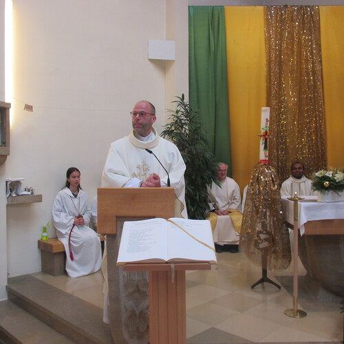 Pater Pius feierte seinen 40. Geburtstag