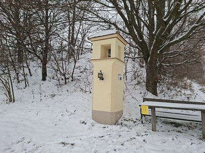 Andacht beim Severin-Bildstock