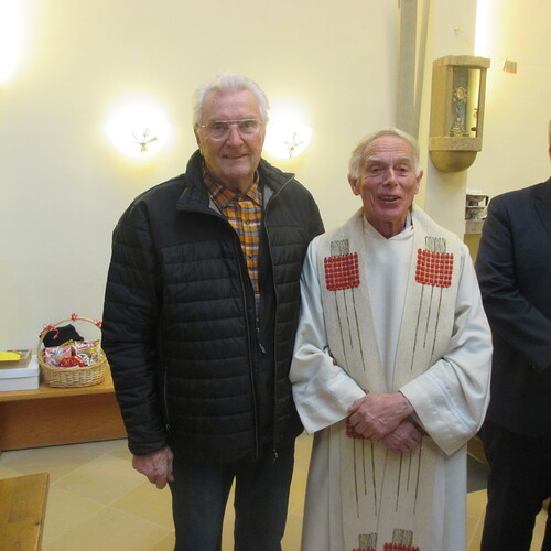 Pater Pius feierte seinen 40. Geburtstag