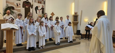 Christkönig und Ministrant:innen-Aufnahme