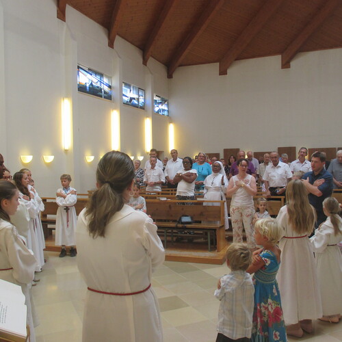 Pater Pius feiert sein 10-jähriges Priesterjubiläum