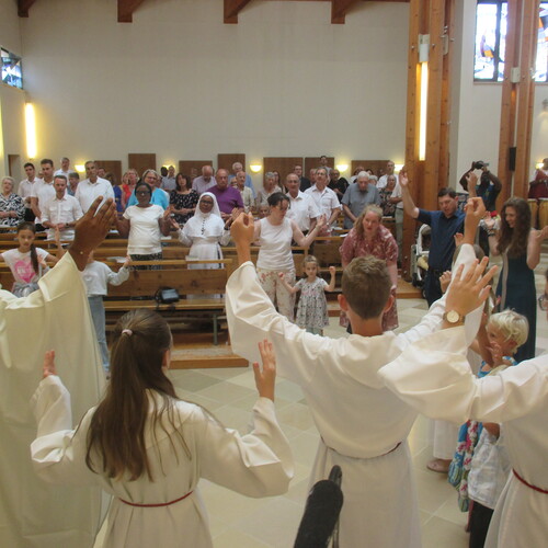 Pater Pius feiert sein 10-jähriges Priesterjubiläum