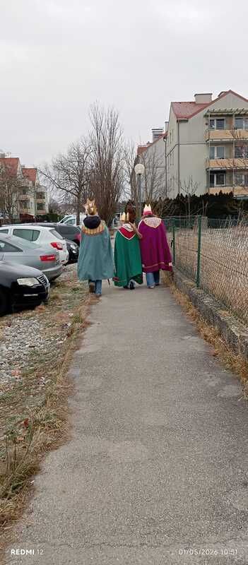 Sternsinger am 5. Jänner 2026